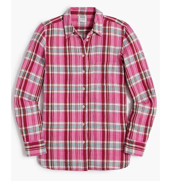 J.Crew Cotton Gauze Button Down Shirt - Picture 3 of 9